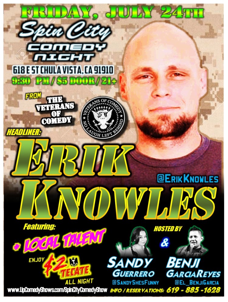 SPIN CITY COMEDY 07.24.15 Knowles 1.0