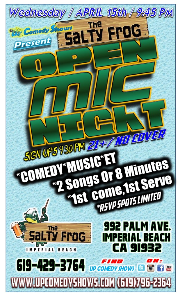 TSF Open Mic 04.15.15