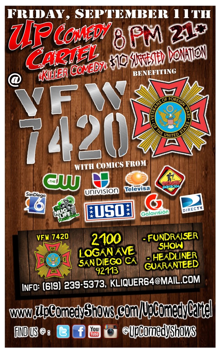 VFW 7420 Up Comedy Cartel General