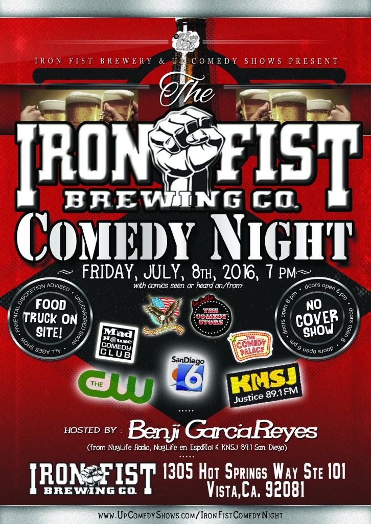 07.08.16 Iron Fist Comedy Night 1.0