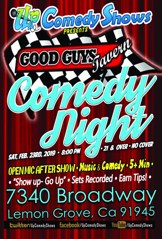 Good Guys Comedy Night - 02.23